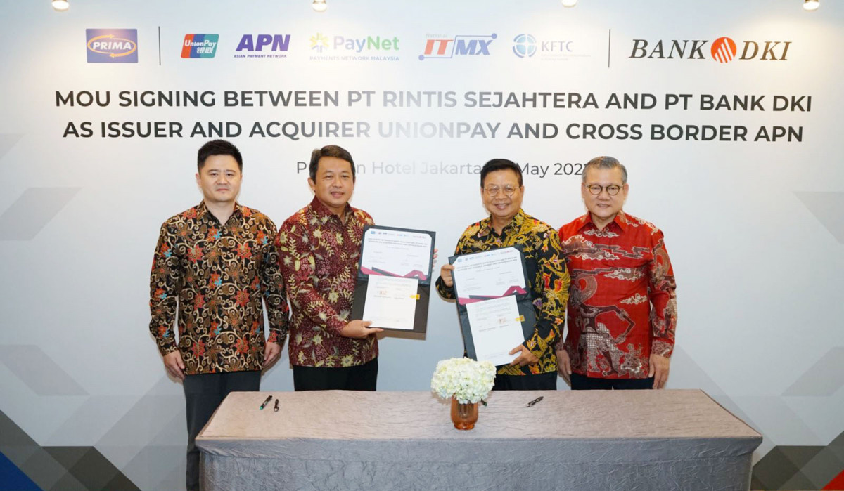 Perluas Jaringan Transaksi Antar Negara Bank Dki Tandatangani Mou