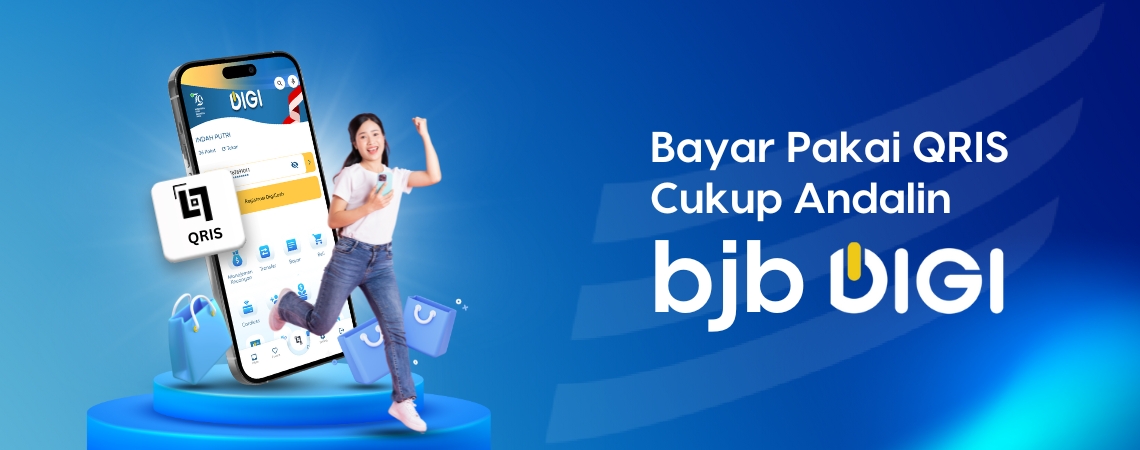 Bayar Pakai QRIS, Cukup Andalin bjb DIGI!