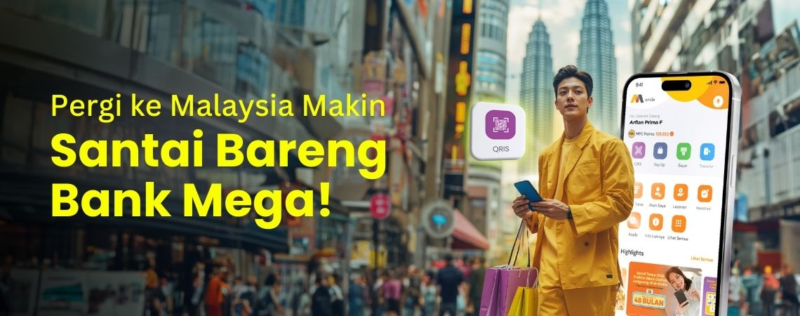 Pergi ke Malaysia Makin Santai Bareng Bank Mega!