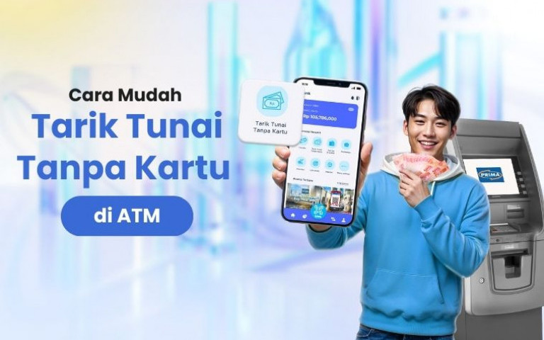 Cara Mudah Tarik Tunai Tanpa Kartu di ATM