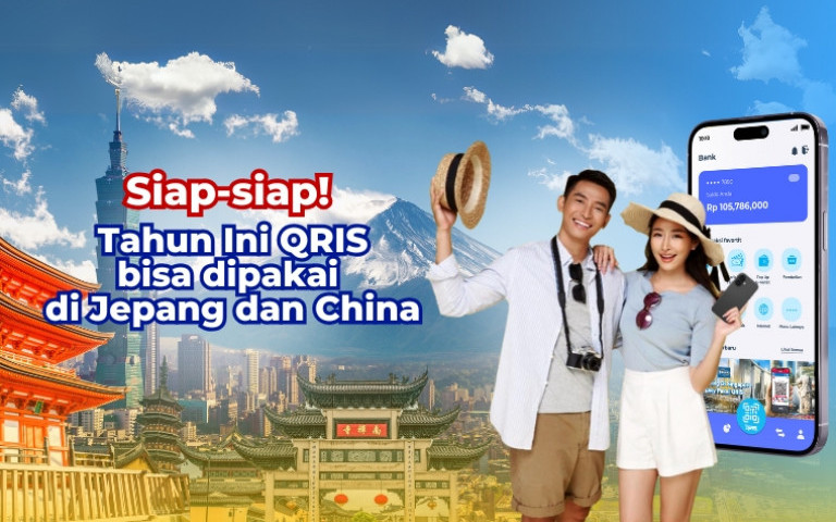 Siap-siap! Tahun Ini QRIS bisa dipakai di Jepang dan China 